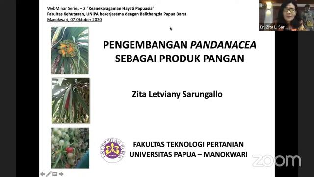 Webinar series 2 Fakultas Kehutanan UNIPA “PANDANACEAE: PEMANFAATAN DAN POTENSI PENGEMBANGANNYA” смотреть онлайн