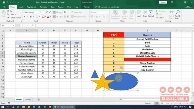 Ctrl+1 to Ctrl+0 Keyboard Shortcuts Use in MS Excel | Ctrl + Number Keys Shortcuts смотреть онлайн