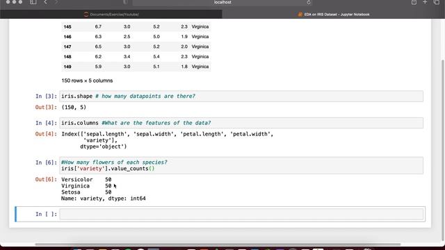 Exploratory Data Analysis on IRIS Dataset - 1 : Understanding the Data and 1-d Scatter Plot Analysi смотреть онлайн