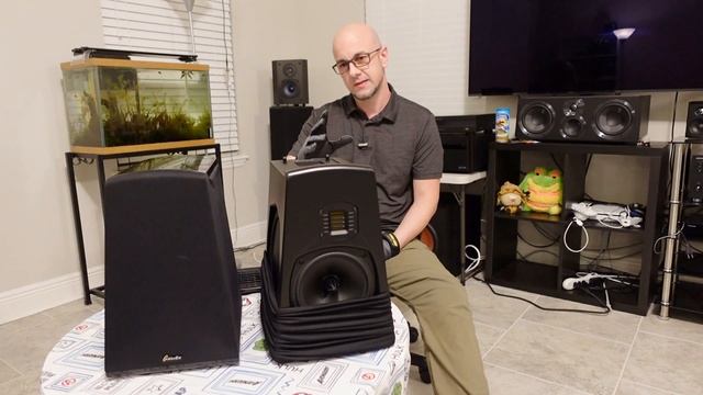 GoldenEar Technology Aon 3 Review. Bookshelf Speaker. Ribbon tweeter 7" Woofer, Dual Bass Radiator смотреть онлайн