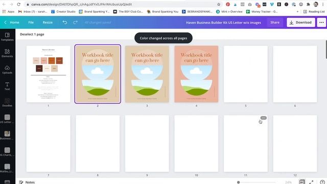 Canva quick tips: customize templates to your brand colors with just a few clicks. смотреть онлайн