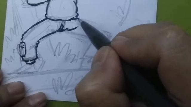 This is how I draw my cartoon : "A Boy Play Lastik" смотреть онлайн