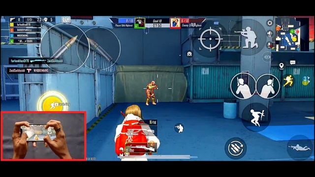 ? IPHONE 12 VS XIAOMI PAD 6 BGMI TEST HANDCAM GAMEPLAY #xiaomipad6 #iphonebgmitest