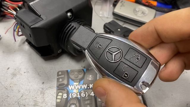 Mercedes W210 W202 W208 ключ не поворачивается