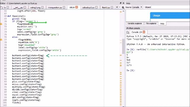 Anaconda Spyder Python Project: Make a Simple Calculator using Tkinter GUI. смотреть онлайн