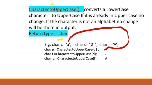 Character functions in Java ICSE смотреть онлайн