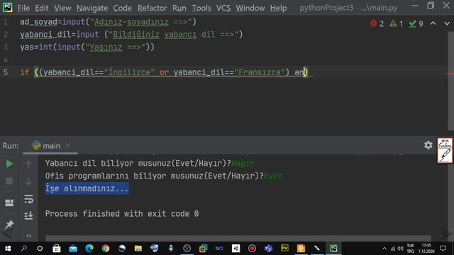 23- Python (If-Else, If-Elif-Else ve İçiçe If İfadeleri) смотреть онлайн