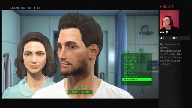 Fallout 4: Male Customization смотреть онлайн
