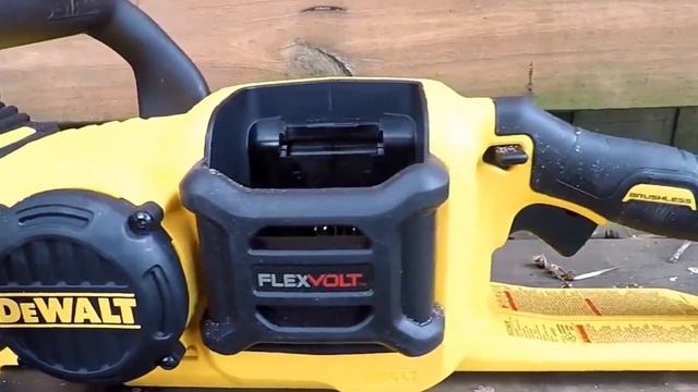 DEWALT DCM575X1 XR Flexvolt Chainsaw (1 X9Ah Battery) 54V, Yellow/Black