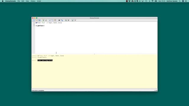 Groovys Pattern Operator for Regular Expressions смотреть онлайн