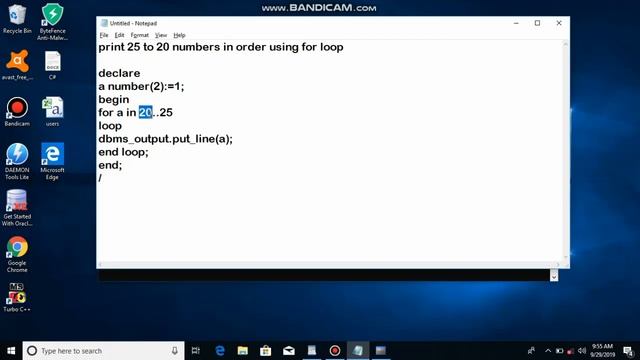 For Loop In PL/SQL l Chapter 11 смотреть онлайн