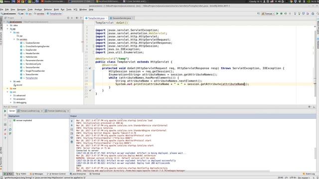 Java EE 14: Servlets 14: Session смотреть онлайн