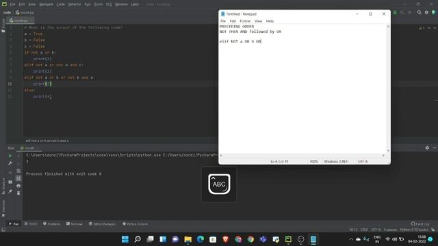 IF- ELSE - PYTHON | V-CODE | CSI | VIT-AP смотреть онлайн