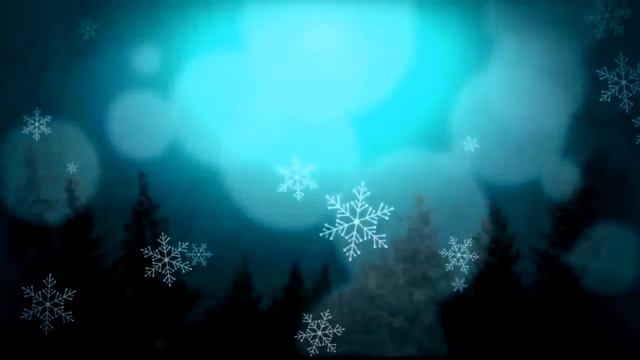 ФУТАЖ Зимний фон смотреть онлайн