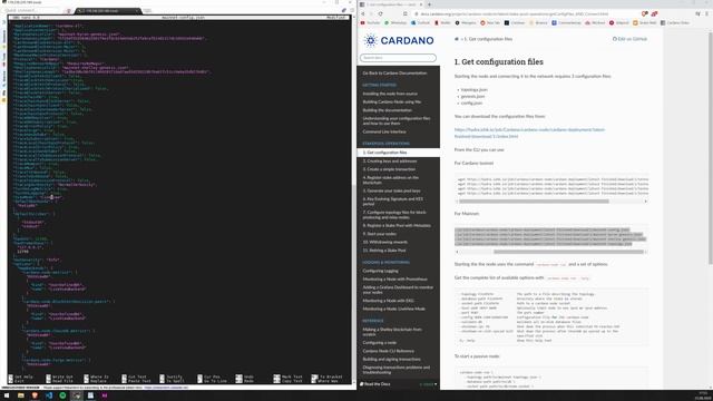 Cardano Node - Get Configuration Files смотреть онлайн