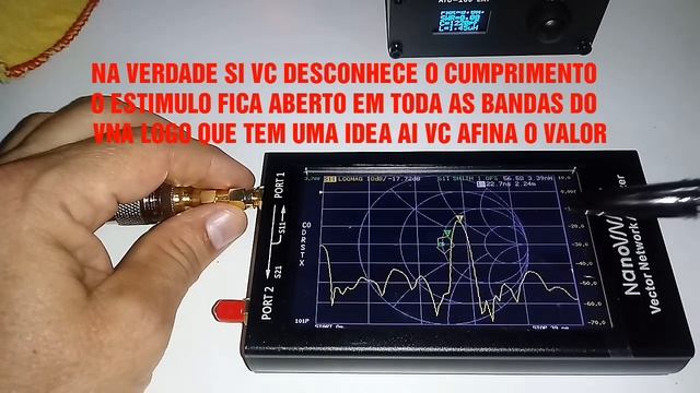 nanovna vamos medir um cabo coaxial facil facil. vai pegar aquele RG58. (TDR) Reflectometro. смотреть онлайн