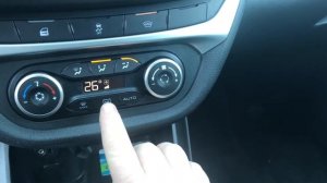 Lada Vesta SW Cross, работа обогрева лобового стекла