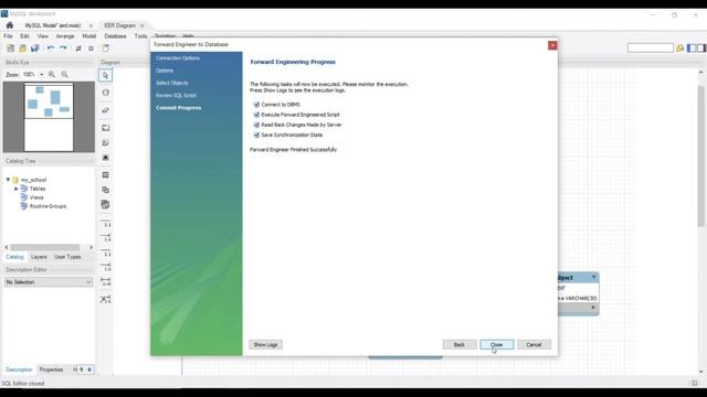 Learn MySQL in a simple way for beginners | With examples | 2021 | Part 5 - Forward Engineering смотреть онлайн