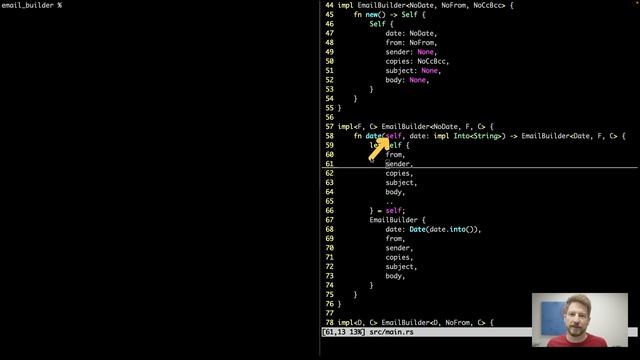 2B. Type State Pattern - From Python to Rust смотреть онлайн