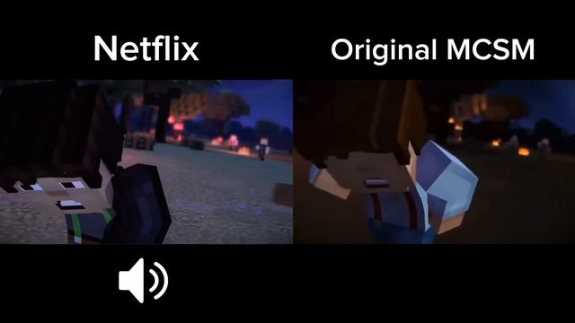 Minecraft: Story Mode | side by side // Netflix & Original смотреть онлайн