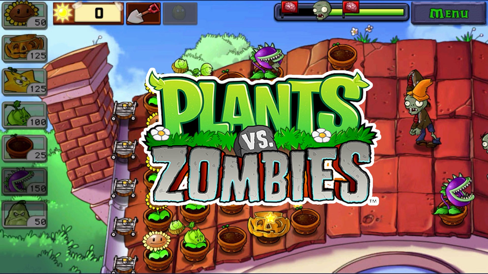 Растения против Зомби! Прохождение игры| Plants vs Zombies #11 смотреть онлайн