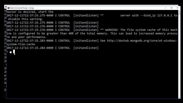 03-MongoDB | Mengaktifkan Server [mongod] смотреть онлайн
