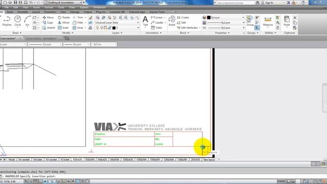 AutoCAD 2014_Copy with basepoint смотреть онлайн