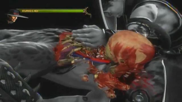 Mortal Kombat 9 - Kung Lao 81% Wall Combo [HD] смотреть онлайн