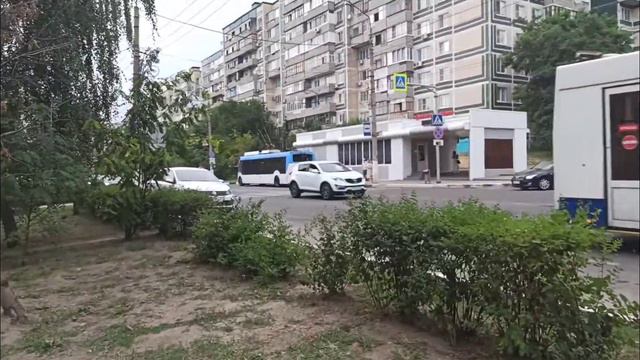 Белгородские троллейбусы на маршруте М9 смотреть онлайн