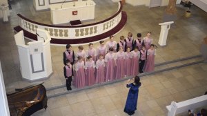 "Дождик" (муз. С. Плешака, сл. О. Сердобольского)