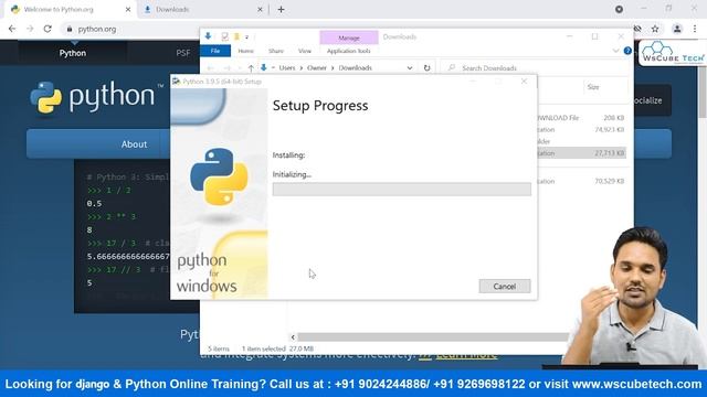 How to Install Python, PIP and Django on Windows in 10 Minutes | Django Tutorials смотреть онлайн