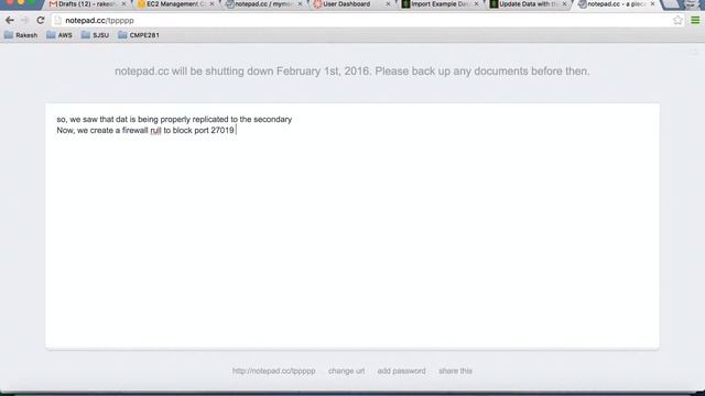 CMPE281: mongodb partition tolerance (CP) demo смотреть онлайн