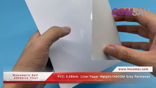 COMAX, Self Adhesive Vinyl Film Grey Glue, Monomeric Vinyl,80Microns, 140GSM, China Factory Supplie смотреть онлайн