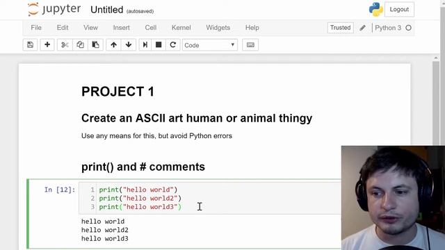 Python Tutorial #8 - print() and # Comments смотреть онлайн