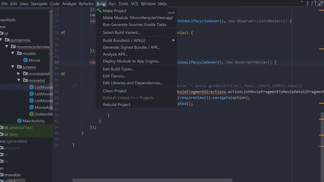 Learn Android Jetpack MVVM Java - RecyclerView Part 2 смотреть онлайн