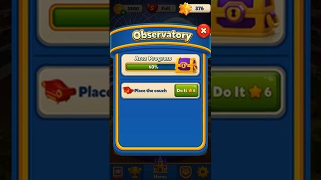 Royal Match - Area 16 - Observatory - Gameplay смотреть онлайн
