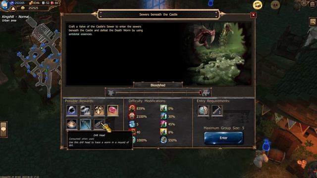 Drakensang Online , MMORPG , Ranger , Do Event Infested Sewers of Kingshill смотреть онлайн