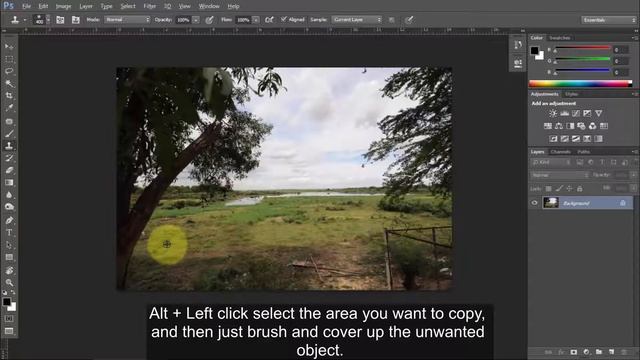 5 tips to Remove Unwanted Object 1 Minute Photoshop Tutorial смотреть онлайн