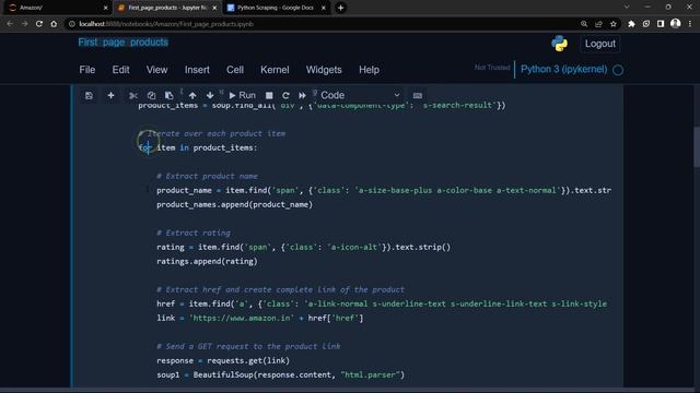 Amazon Product Details Web Scraping | Beautiful Soup смотреть онлайн