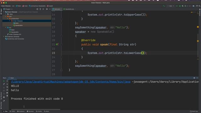13 - 1 - Nested Classes, Closures & Method References смотреть онлайн