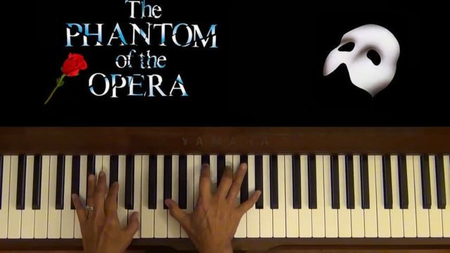 Point of No Return Phantom of the Opera Piano Cover with Separate Tutorial смотреть онлайн