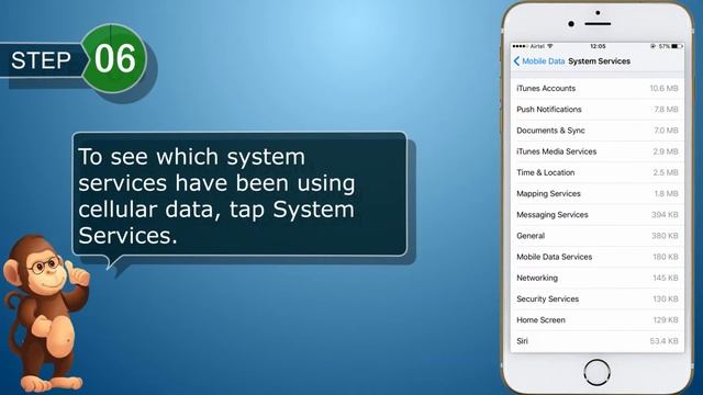 How to Control Cellular Data and Background Refresh on Apple iPhone smart phones user guide support смотреть онлайн