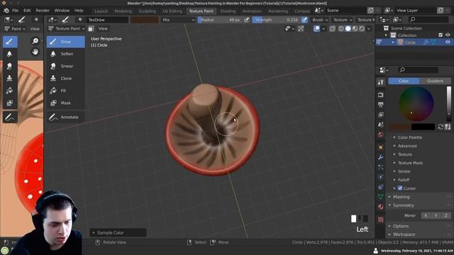 Texture Painting in Blender for Beginners (Tutorial) смотреть онлайн