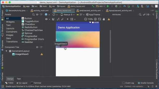 Android Constraint Layout смотреть онлайн