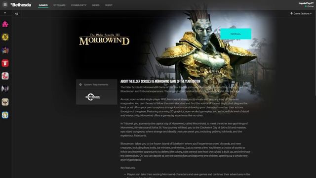 COMO TER O THE ELDER SCROLLS III MORROWIND GRÁTIS (SEM PIRATARIA) смотреть онлайн