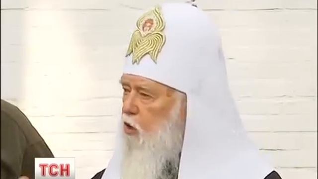 Карателей батальона 'Донбасс', которые восстанавливаются после АТО, посетил Патриарх Филарет смотреть онлайн