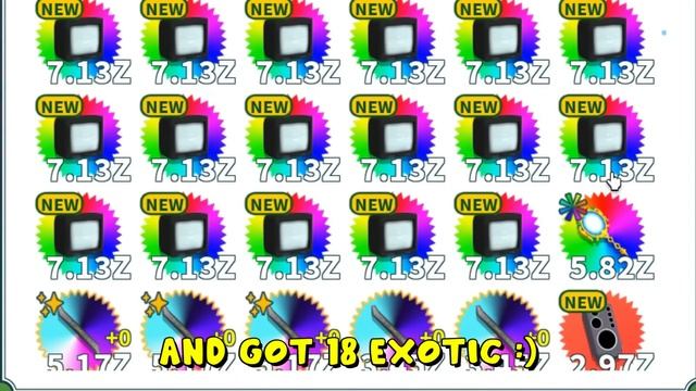 F2P GOT Shiny+ TITAN TV-MAN HOLO & TITAN Exotic for FREE! WFS Roblox смотреть онлайн