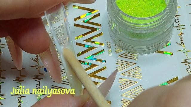 Очень красивый дизайн ногтей ВЕРХНИМИ ФОРМАМИ! Наращивание за 5000р. Nail extensions. Nail design смотреть онлайн