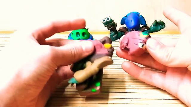 Дерил и Спайк из пластилина смотреть онлайн