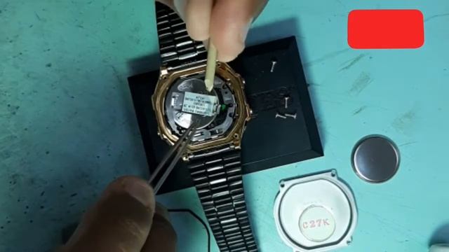 Casio Digital A168 WE Battery Replace Tutorial | How To Replace The Battery On A Casio Watch